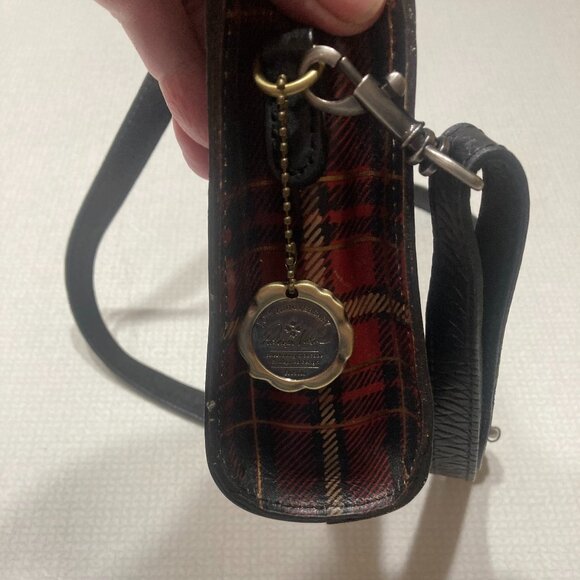 EUC Patricia Nash Tartan Leather set; Crossbody, Matching wallet and Mirror - Picture 7 of 15
